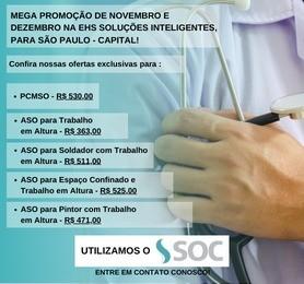 MEGA PROMOÇÃO DE NOVEMBRO E DEZEMBRO NA EHS SOLUÇÕES INTELIGENTES, PARA SÃO PAULO - CAPITAL!